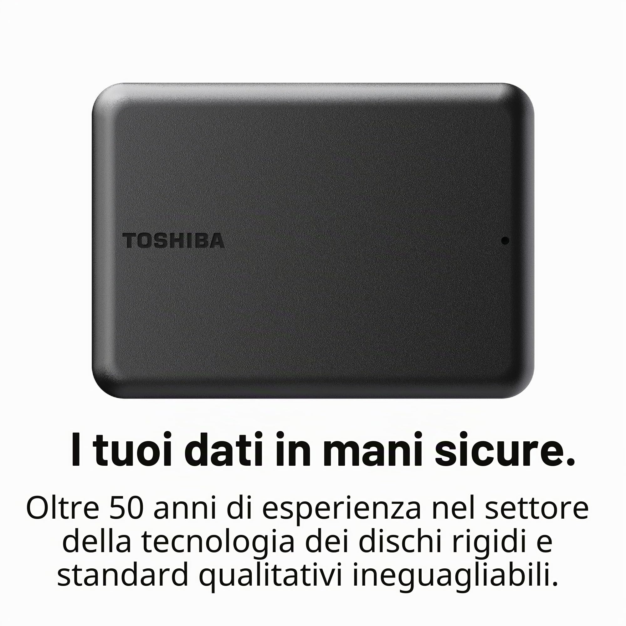 Toshiba Canvio Partner 1TB External HDD, Hard disk meccanico