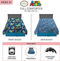 Vista 156 de Franco Ropa de cama para niños, edredón de microfibra suave, tamaño matrimonial, PJ Masks Paw Patrol Girls