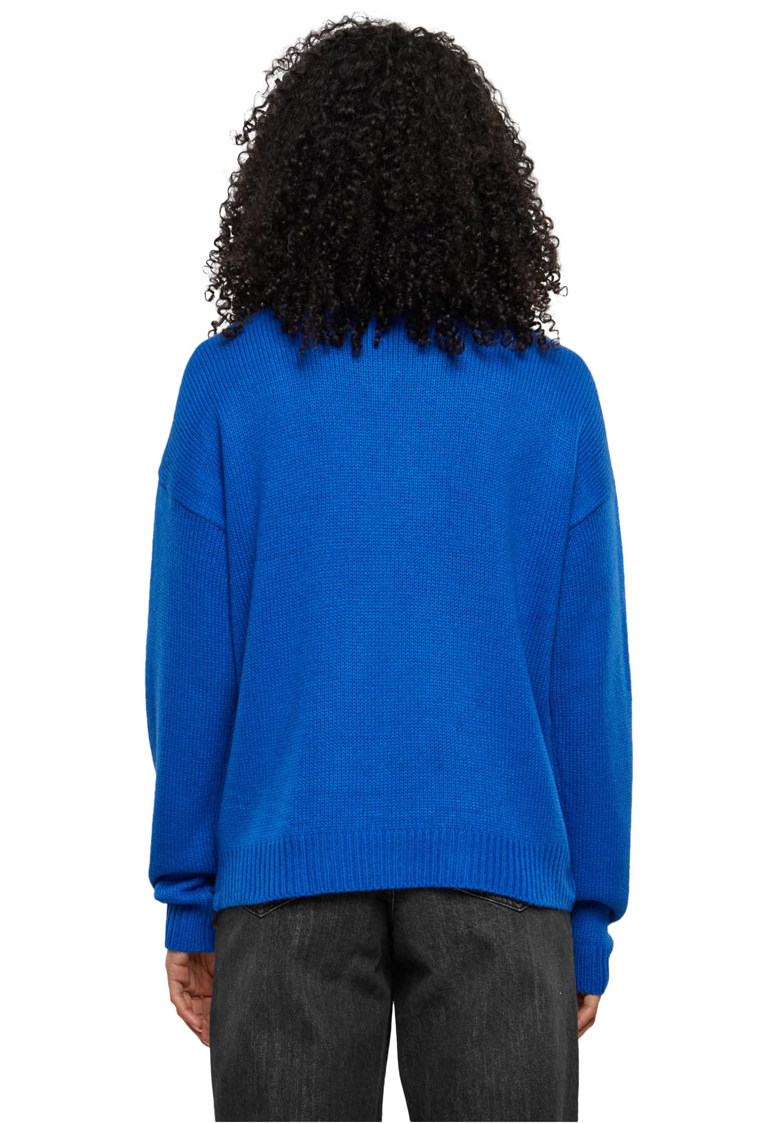 Urban Classics Bluza sportowa Kobiety Damska bluza oversize z turtleneck (1 w zestawie)