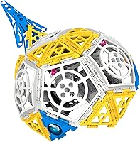 Vista 5 de Thames & Kosmos Robotics: Smart Machines - Kit de experimentos STEM Super Sphere Construye y programa una esfera robótica de 9 pulgadas + 6 otros