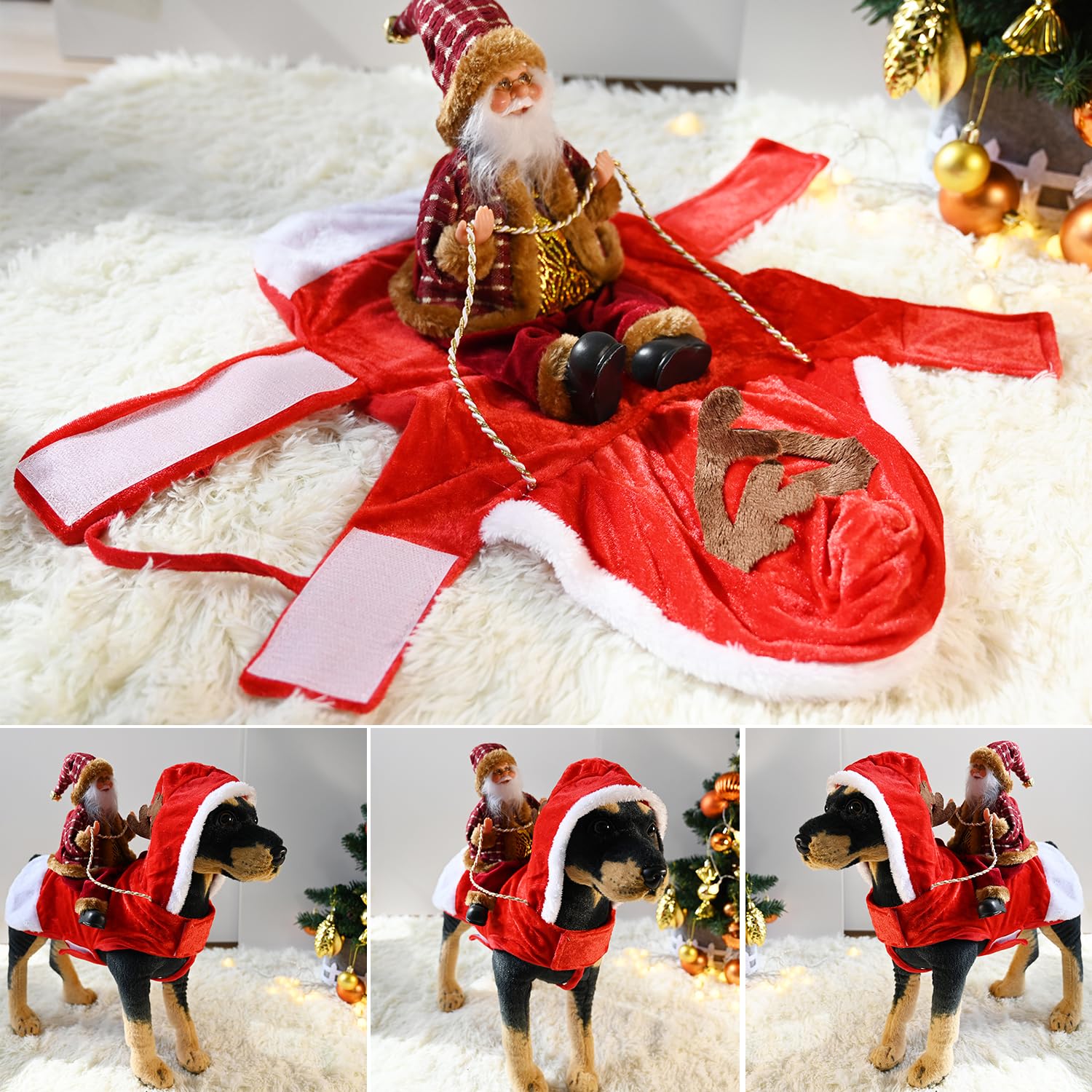 Weihnachtskostüm Haustier BT Bear Weihnachtskostüm Für Hunde - Schneemann  Outfit Für Welpen Und Kleine Hunde Hundekostüm Weihnachten, image size:1500x1500