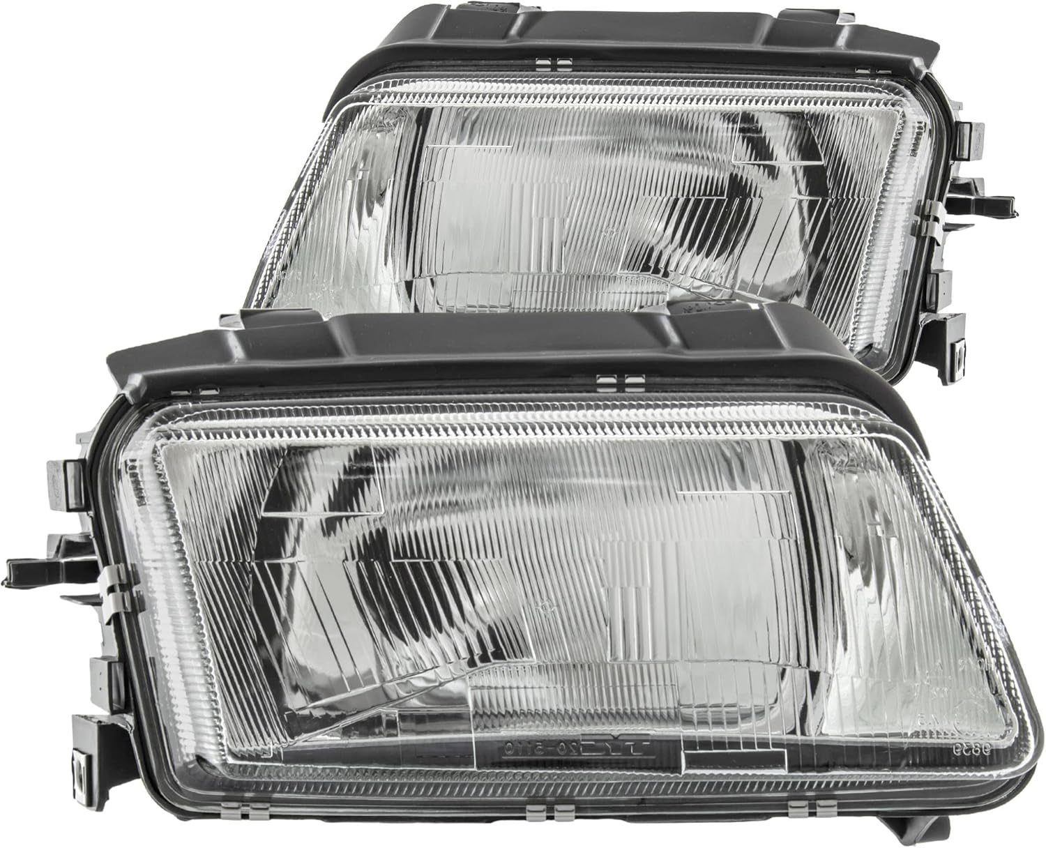 BESTPRICE 10429226 - 2x Fari H4 Senza Servomotore Elettrico LWR