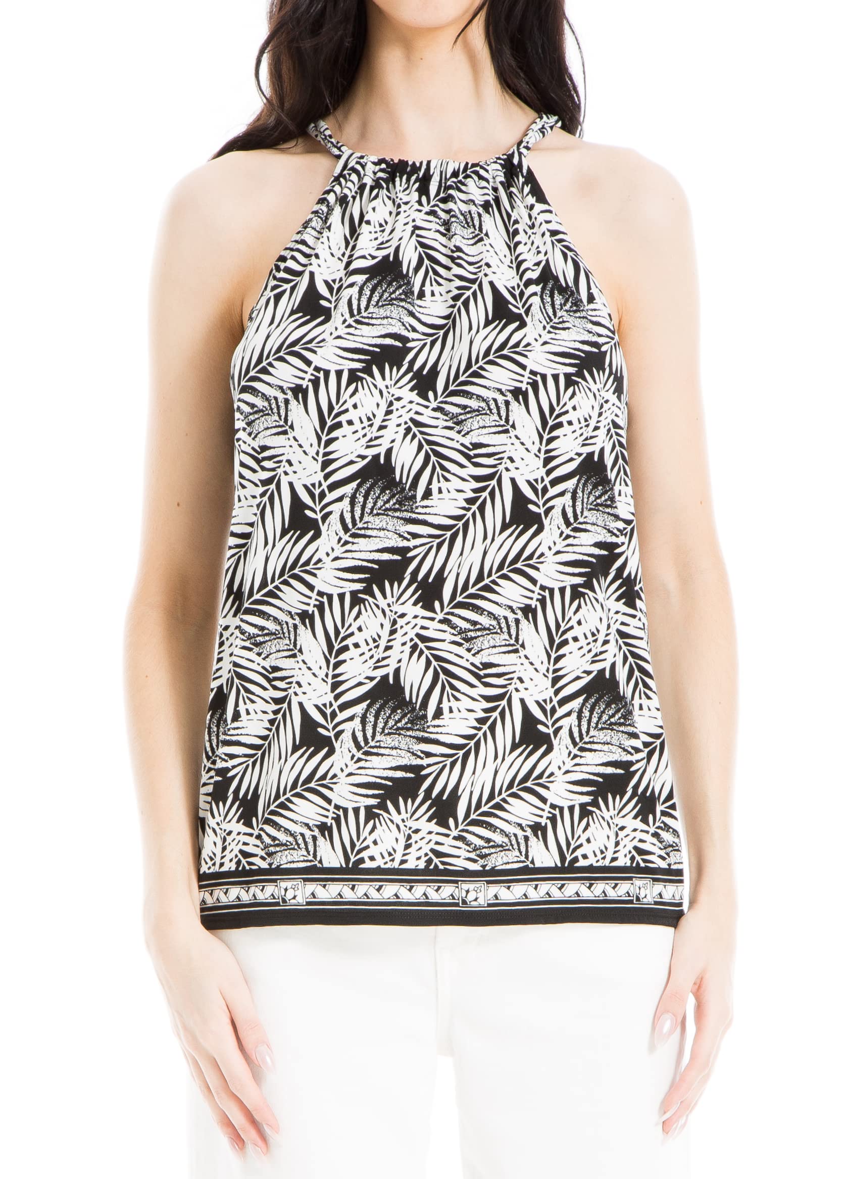 Max Studiowomens Halter Top Blouse