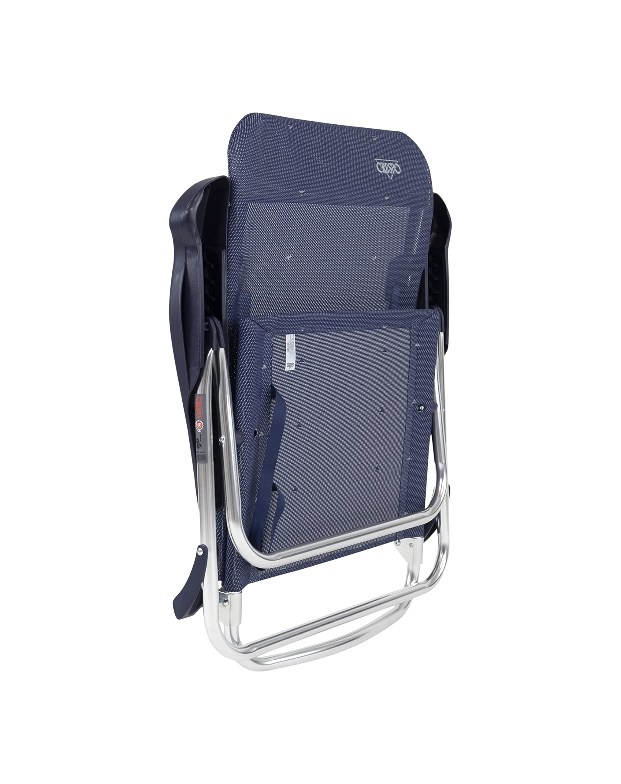 Crespo - Silla de Playa de Aluminio 7 Posiciones AL/221-M - Azul Marino