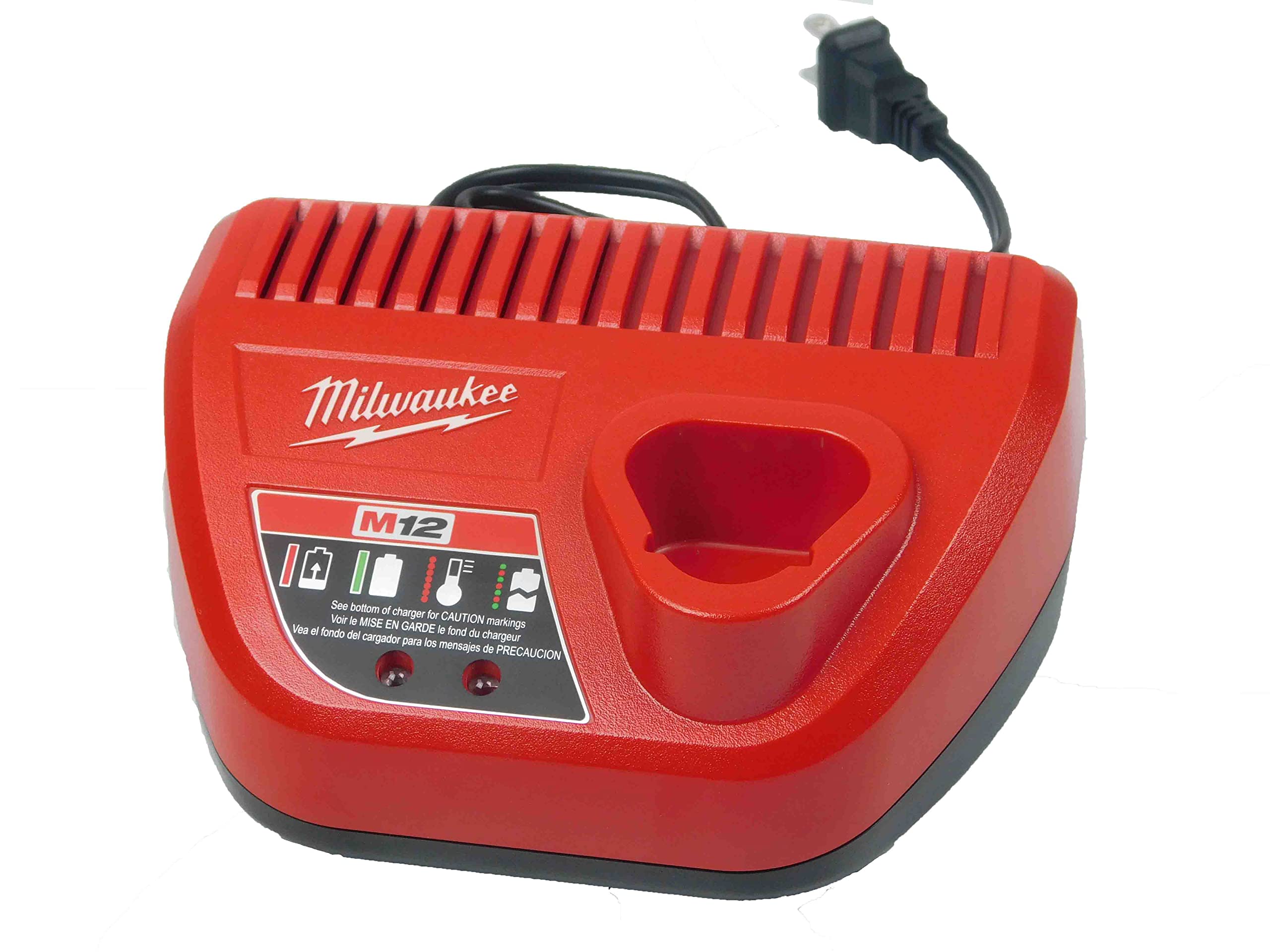 Milwaukee M12 Lithium-ion Battery Charger (48-59-2401) 818286274554
