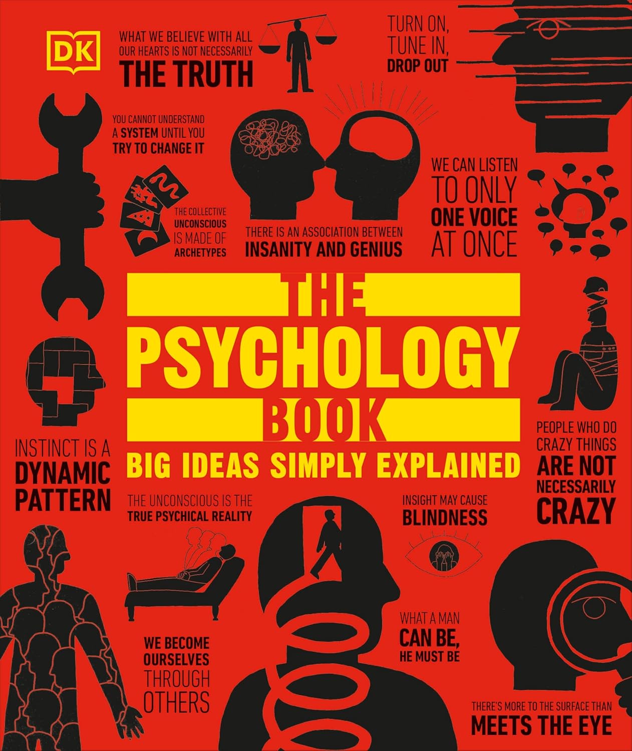 DK The Psychology Book: Big Ideas Simply Explained - Visual Guide to 100+ Key Psychology Concepts