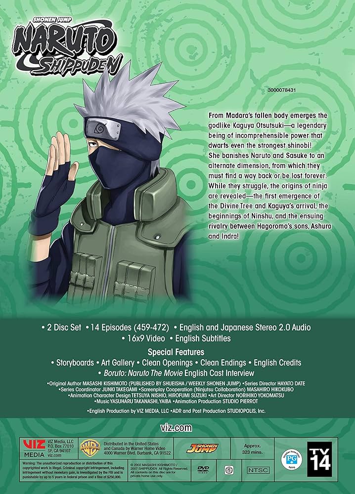 Amazon.com: Naruto Shippuden Uncut Set 36 (DVD) : Various: Movies & TV