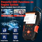 ANCEL HD601 Heavy Duty Truck Scanner, 2-in-1 Truck & Car Check Engine Code Reader, All System Diesel Diagnostic Scan Tool Fit for Cummins, International, Kenworth, Detroit, Paccar