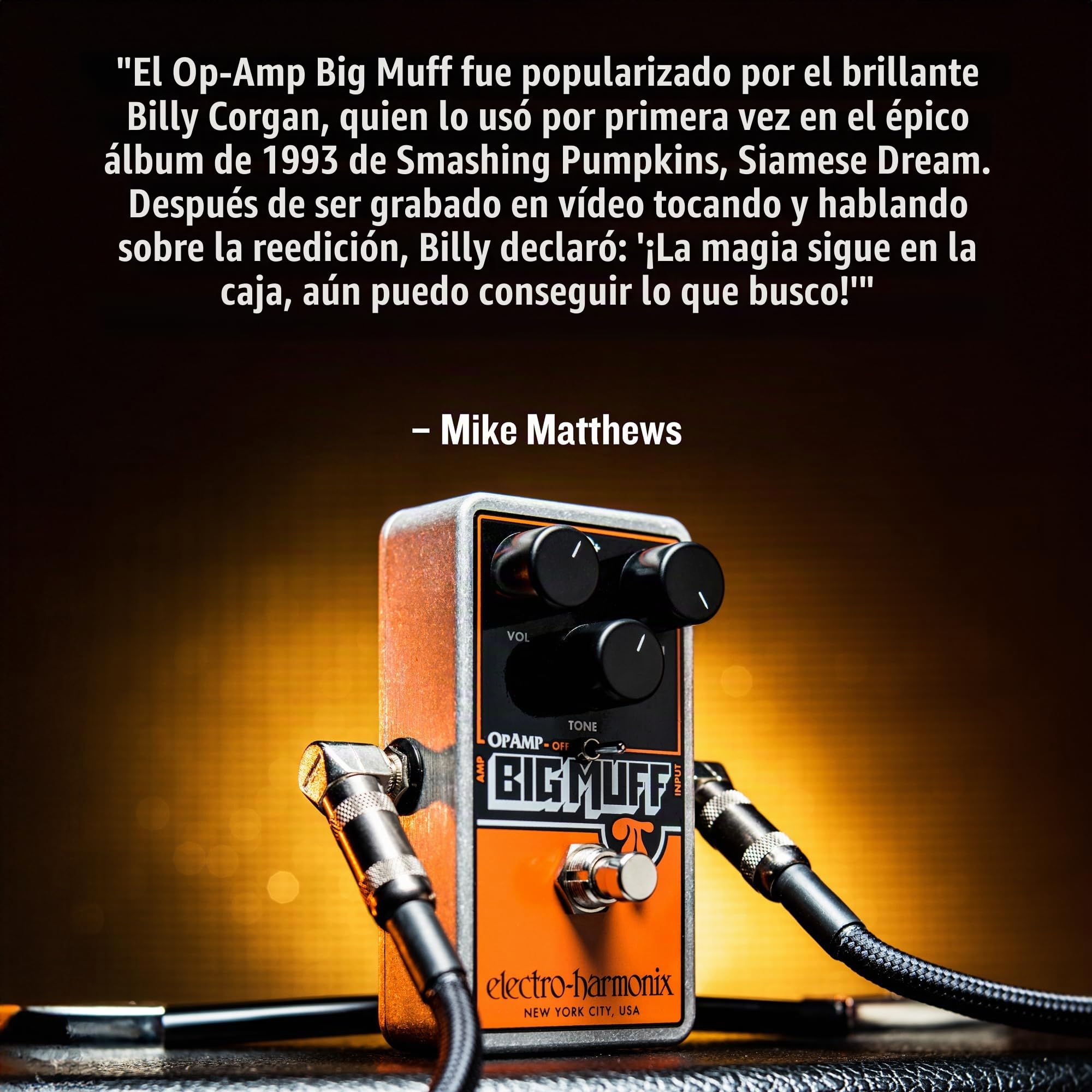 Electro Harmonix OP Amp Big Muff · Pedal guitarra eléctrica