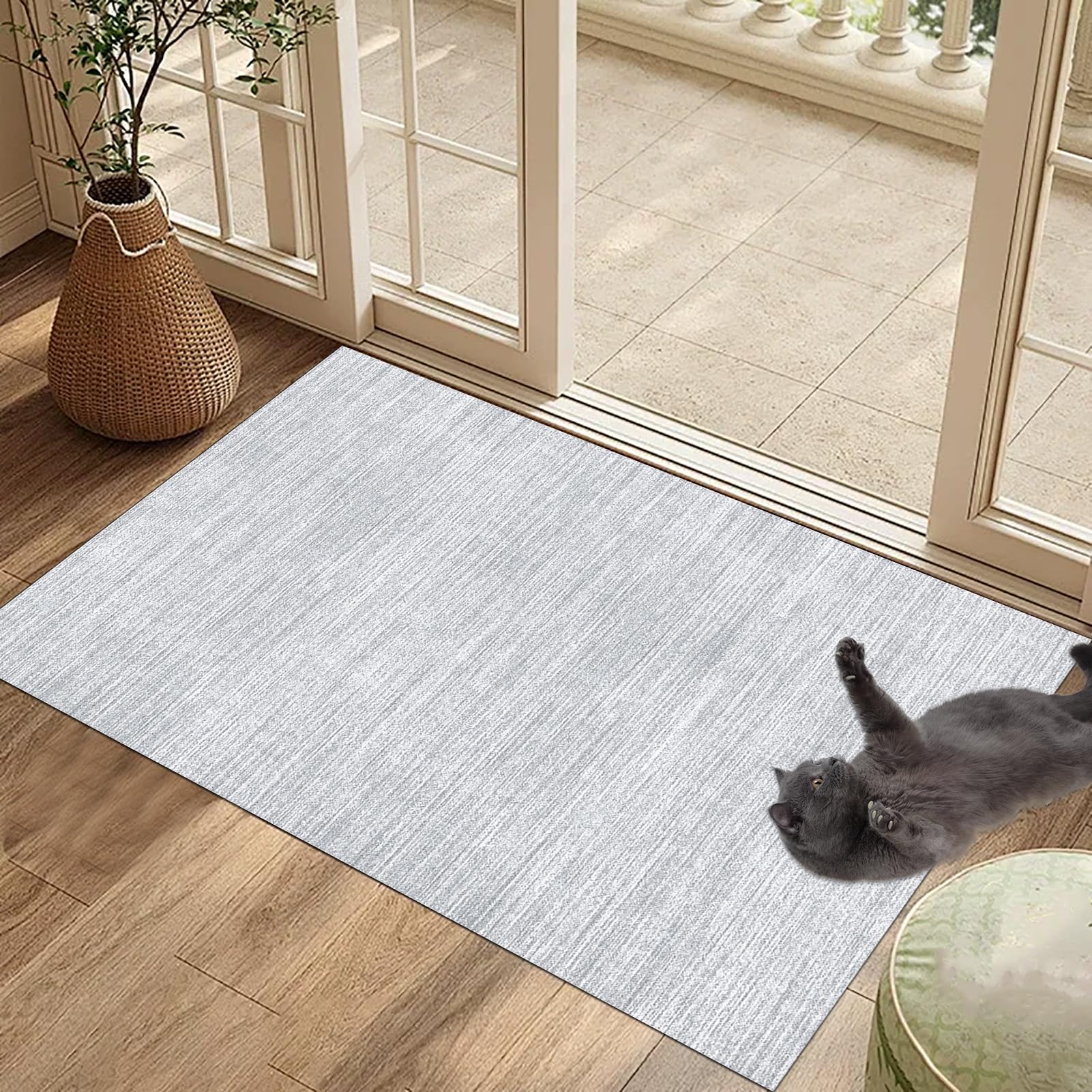 Chodnik dywanowy, antypoślizgowy, długi dywan do korytarza, 60 x 230 cm