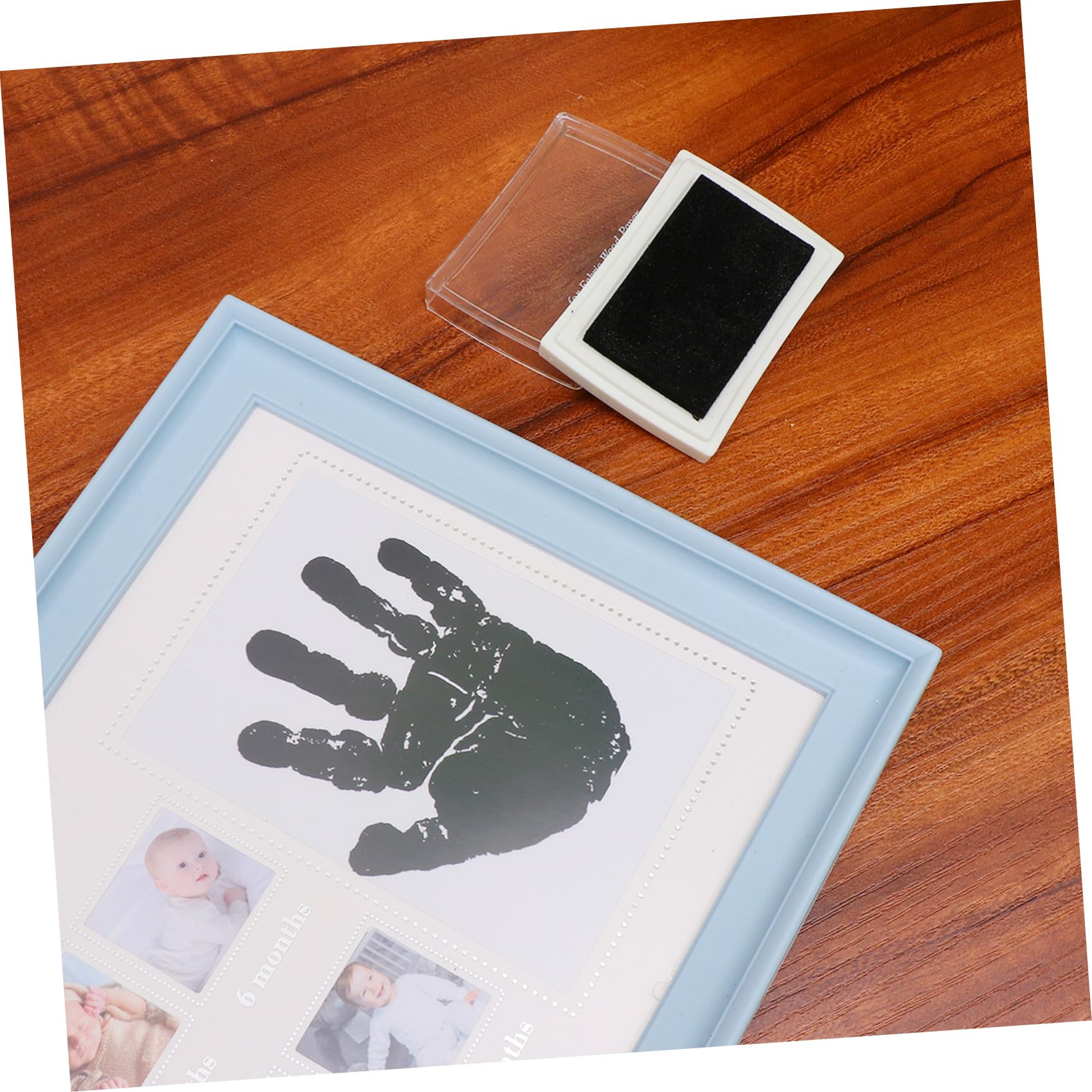 Toyvian Cornice Portafoto Per Neonati Porta Impronte Di E Piedi Cornice Portafoto Per Neonati Registrazione 12 Mesi