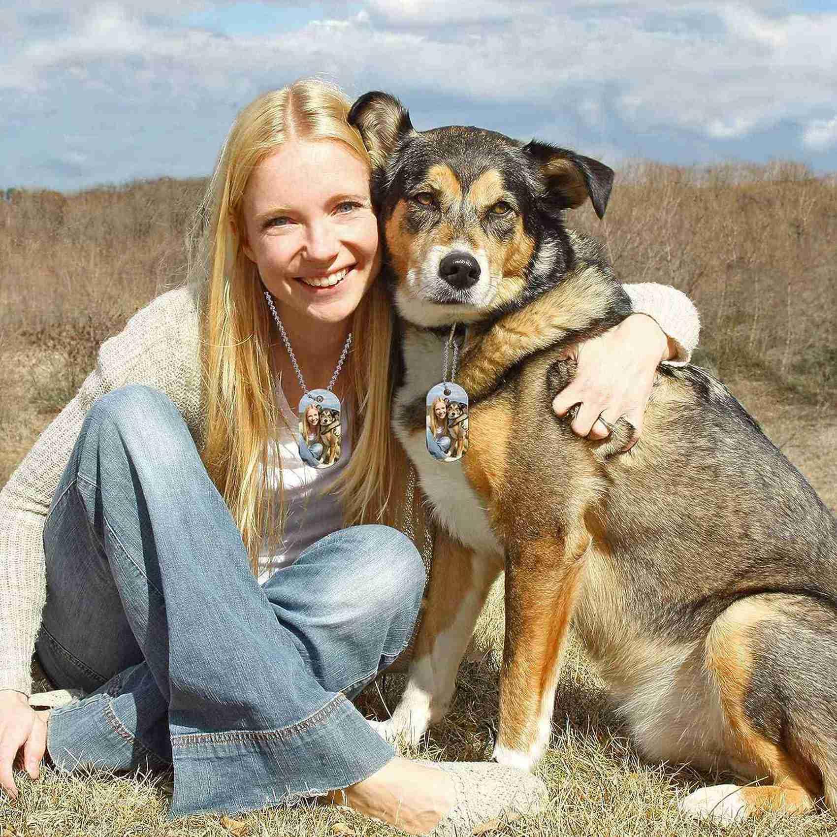 90 StüCk Sublimation Hundemarke Aluminium SublimationspräGeanhäNger AnhäNger Doppelseitige BlankopräGung MetallanhäNger
