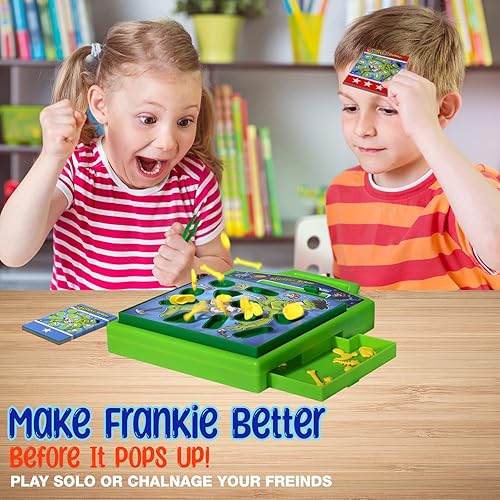 Miniatura 3 de PlayRoute Juego de operación emergente divertido juego de mesa desplegable de cirugía para niños de 6 a 12 años regalo de juguete STEM para niños