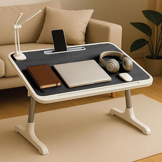 Adjustable Lapdesk for Bed & Sofa - Black