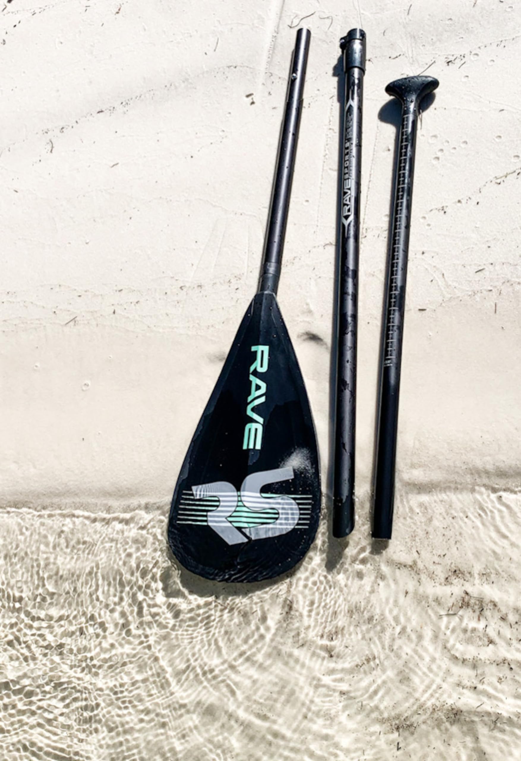 RAVE Sports Pagaie réglable en aluminium 02575 de 175,3 à 215,9 cm