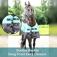 Vista 5 de Resistance Lámina ligera de 600 denier, sin relleno, resistente al agua y transpirable para lluvia de caballos