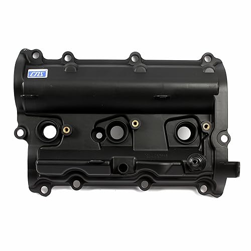 CNS Tapa de válvula de motor con junta lateral derecha compatible con Nissan 370Z 3.7 (3696 cc) DOHC V6 2009-2020
