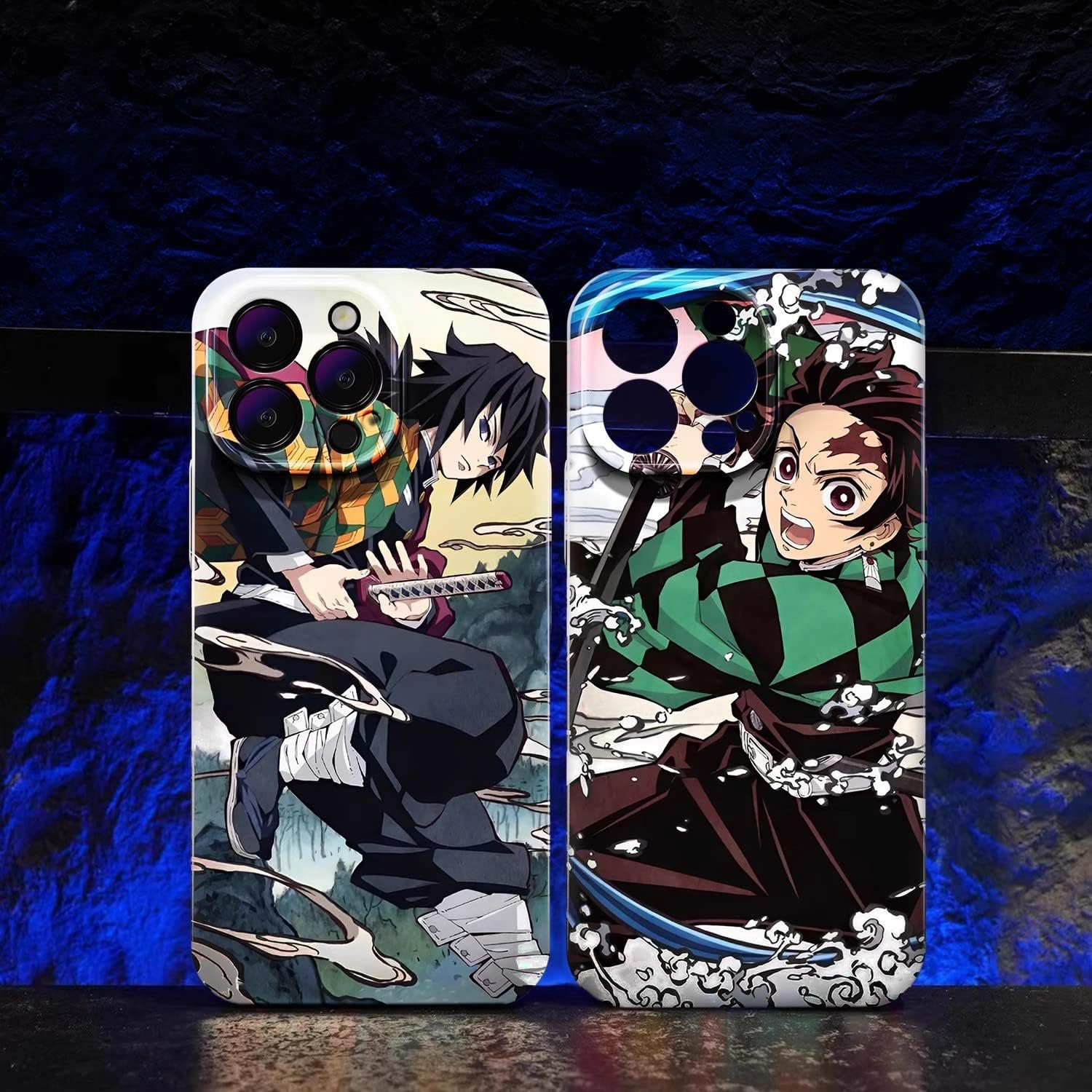 Devil Blade Smartphone Case Phone Case Kanjiro Kamado Nezuko Gasuma Zenitsu Tomioka Yoshiyasu Kucho Shinobu Tsukihira Iinosuke Hard Case Mobile Cover Popular Anime Manga iPhone14 iPhone13 Pro Case