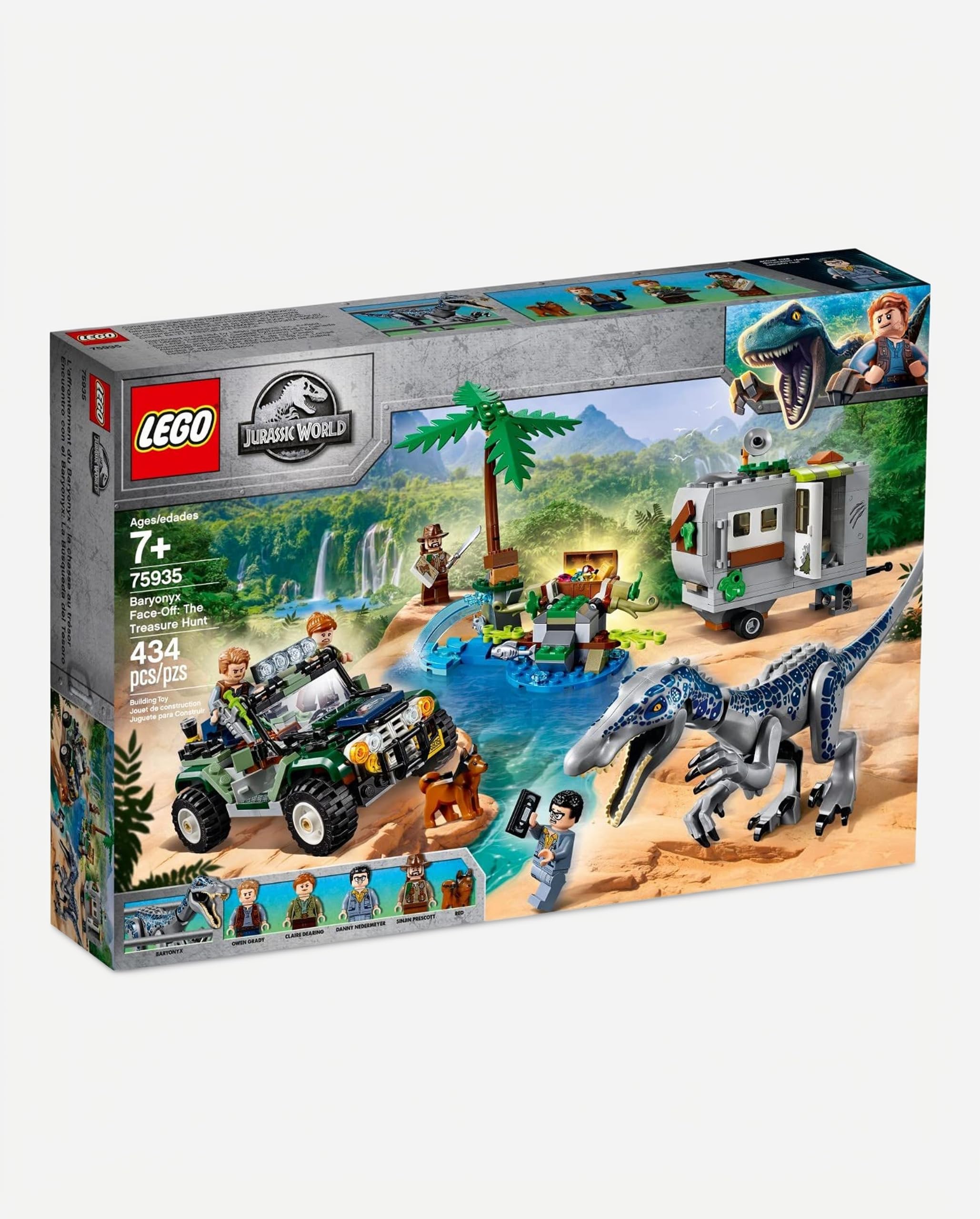 Amazon.co.jp: レゴ(LEGO)ジュラシック・ワールド バリオニクスの対決