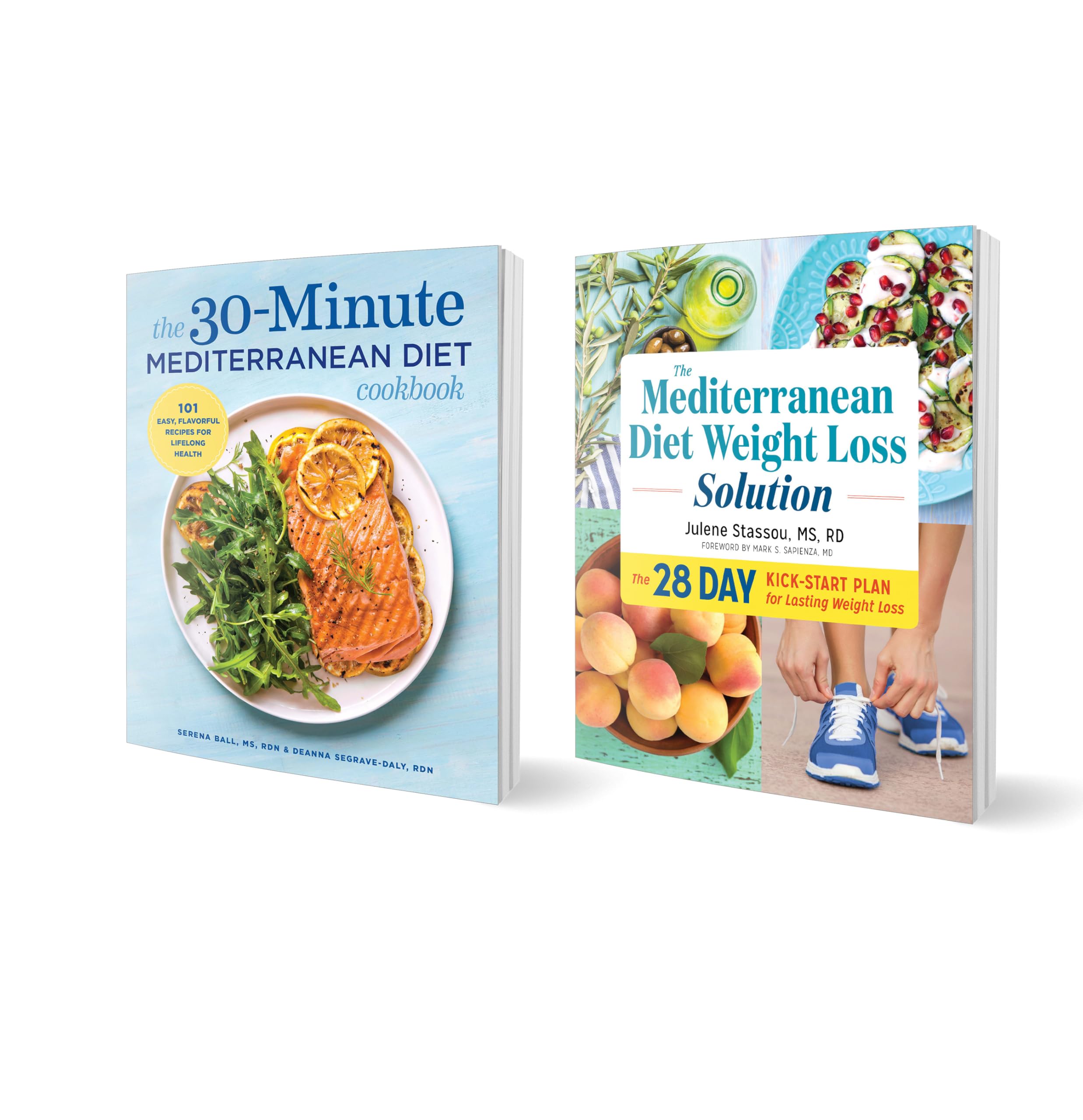 The Mediterranean Diet Weight Loss Solution 2-Book Bundle: A 28-Day Kick-Start Plan and 200+ Easy Recipes for Lifelong Health