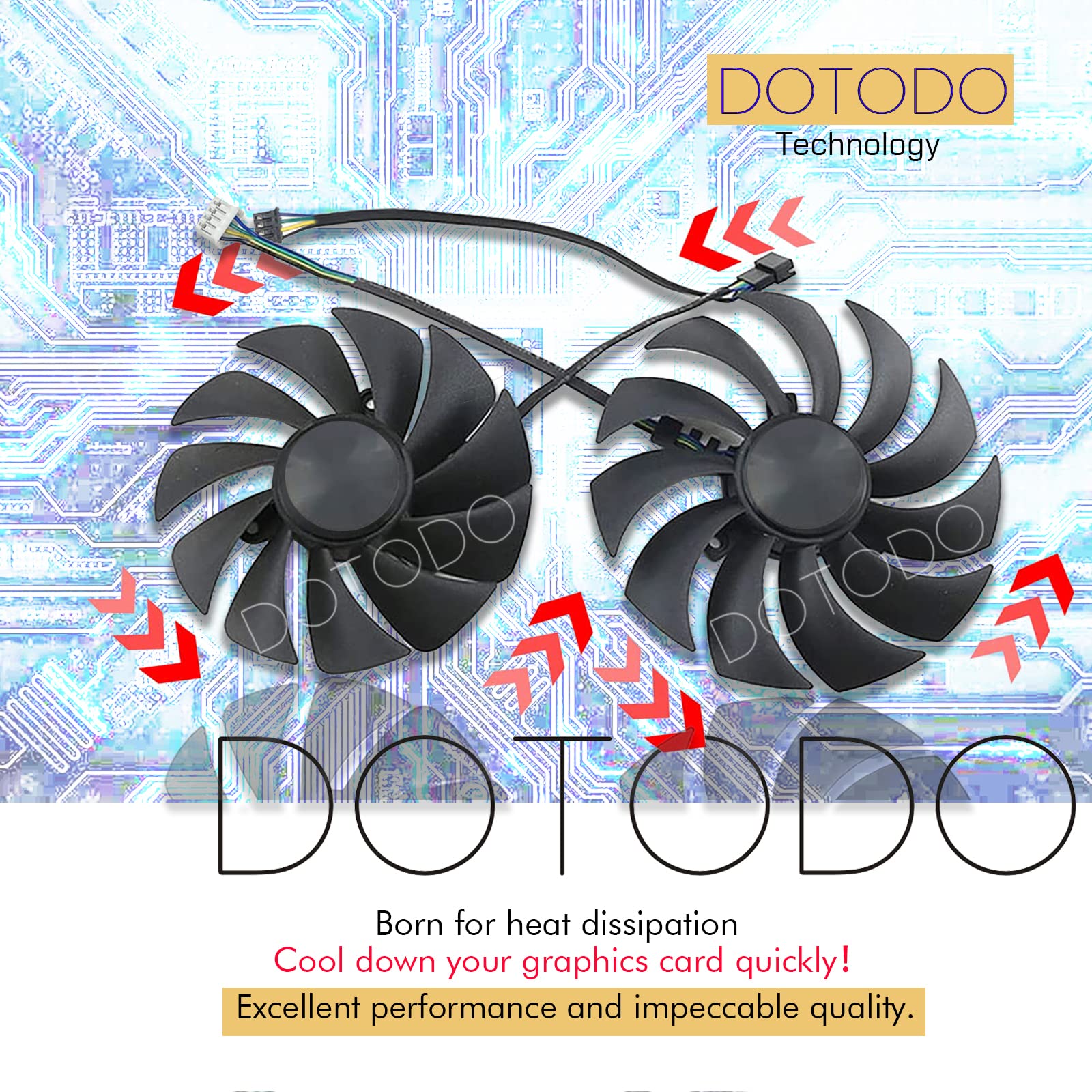 Ga92S2U 4Pin Gpu Rtx3080 Rtx3090 Ventilateur De Refroidissement For Zotac Geforce Rtx 3070 Ti
