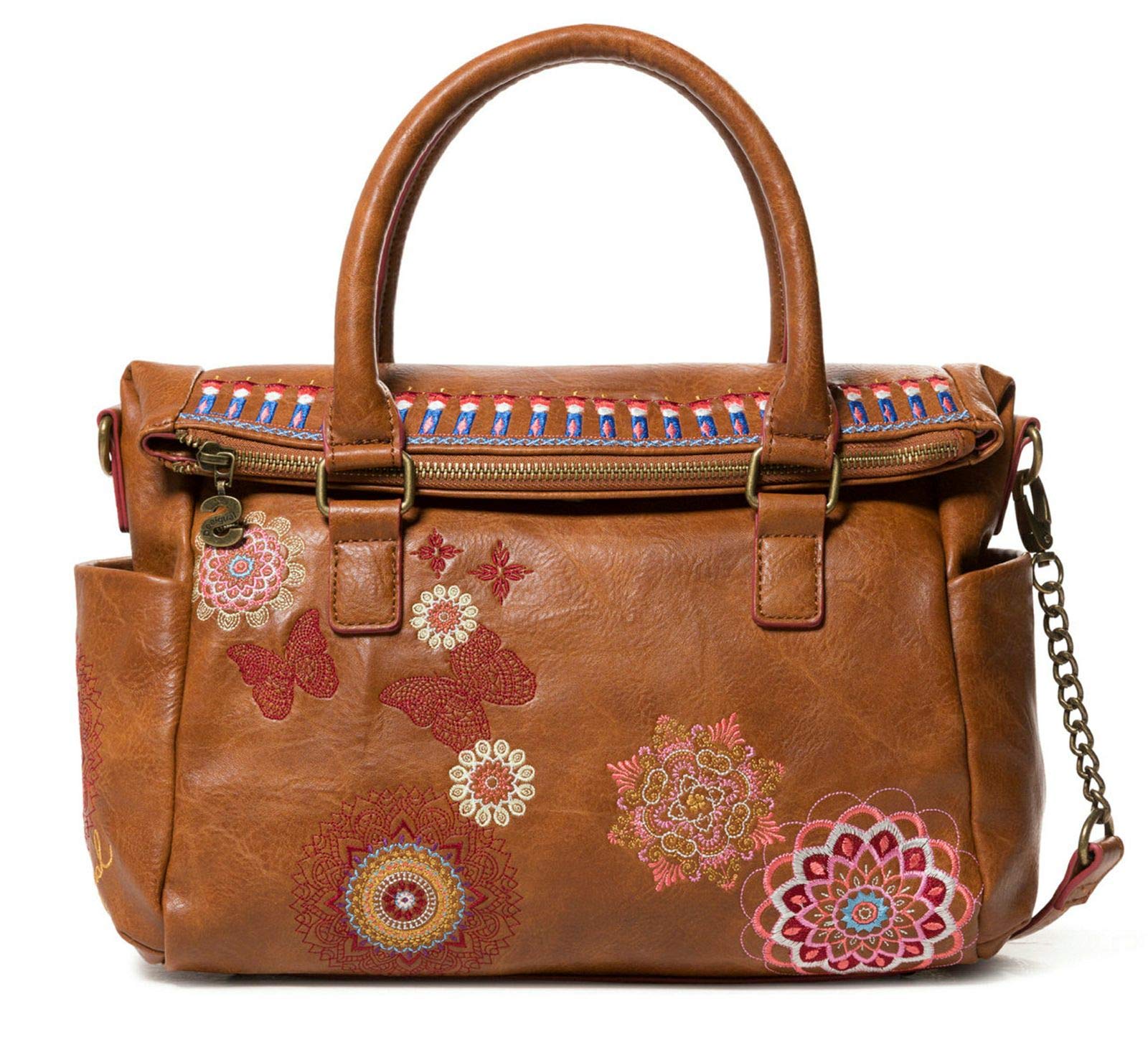 Desigual Chandy Lover Brown Women's Bag, brown, One size