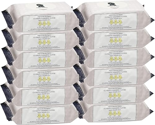 Noodle & Boo Ultimate Baby Body And Face Cleansing Cloths, 12 pk, 864 ct. Crème Douce