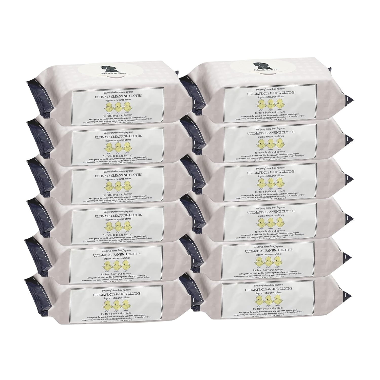 Noodle & Boo Ultimate Baby Body and Face Cleansing Cloths