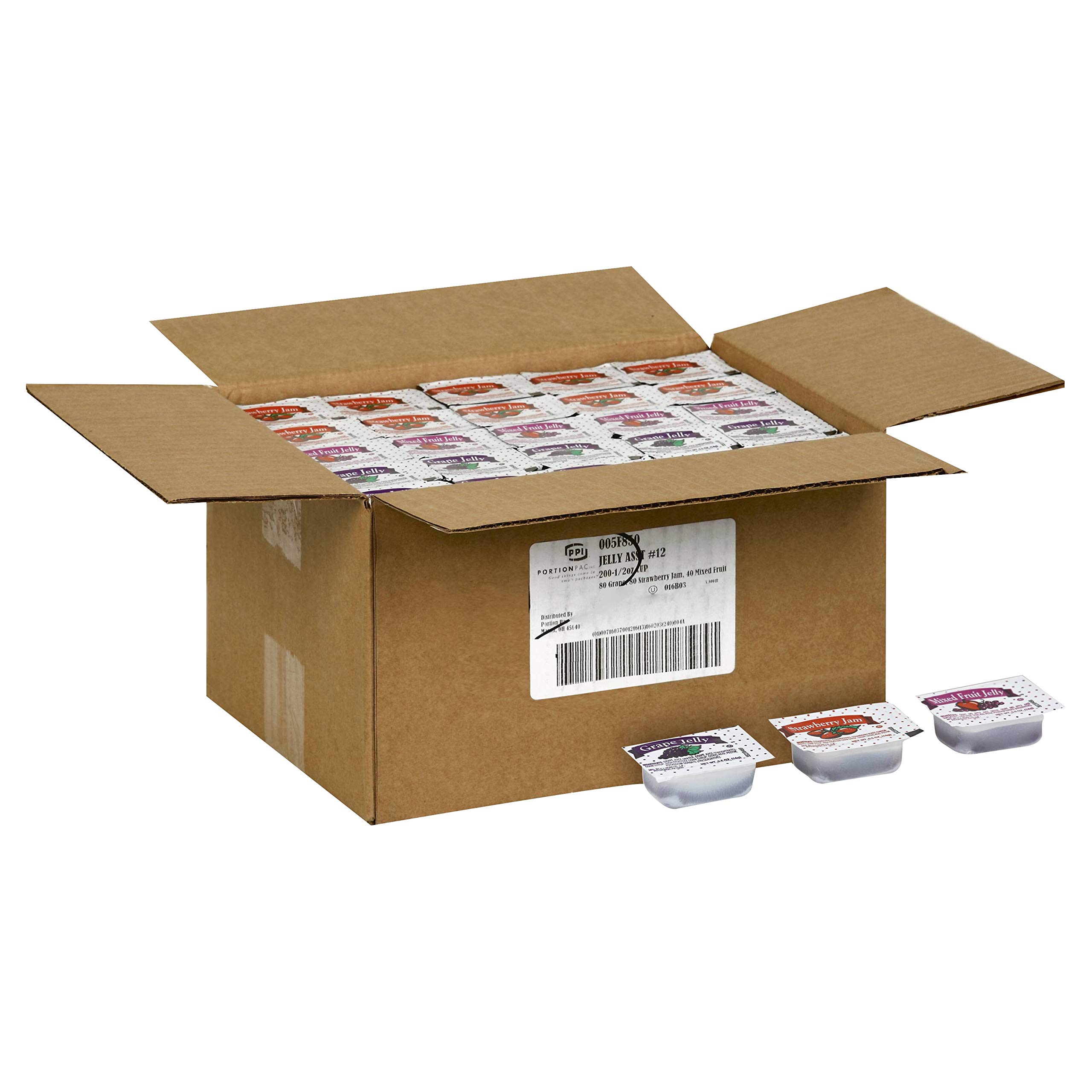 Jelly Flavor no.12 -- 200 Count .5 Ounce by Portion Pac – Pack of 200