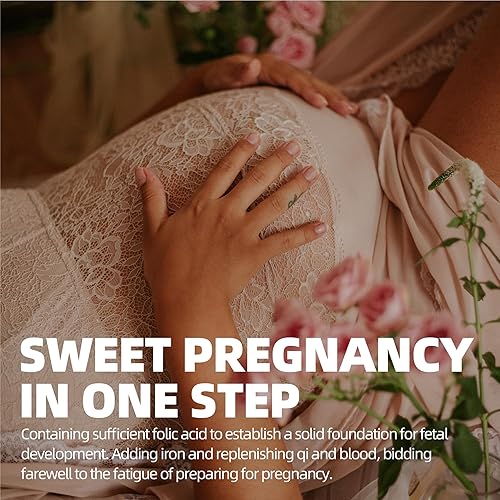 Miniatura 6 de Gomitas de fertilidad para su concepción, gomita de SOP para quedar embarazada rápidamente, apoya la salud de la ovulación de las mujeres,