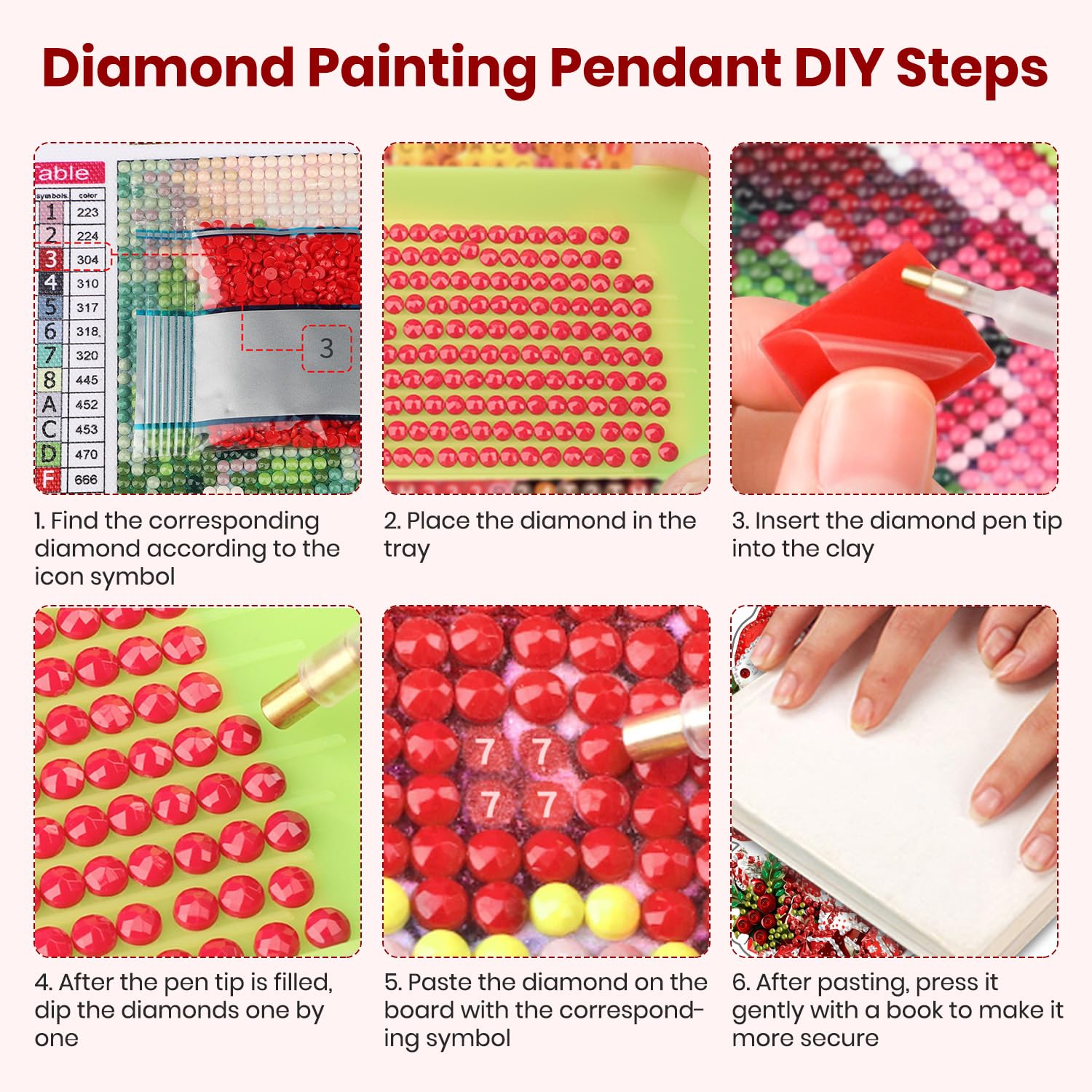 MAXBYE Diamond Painting Fensterbilder Christmas Erw Produktbild-Vorschau 9