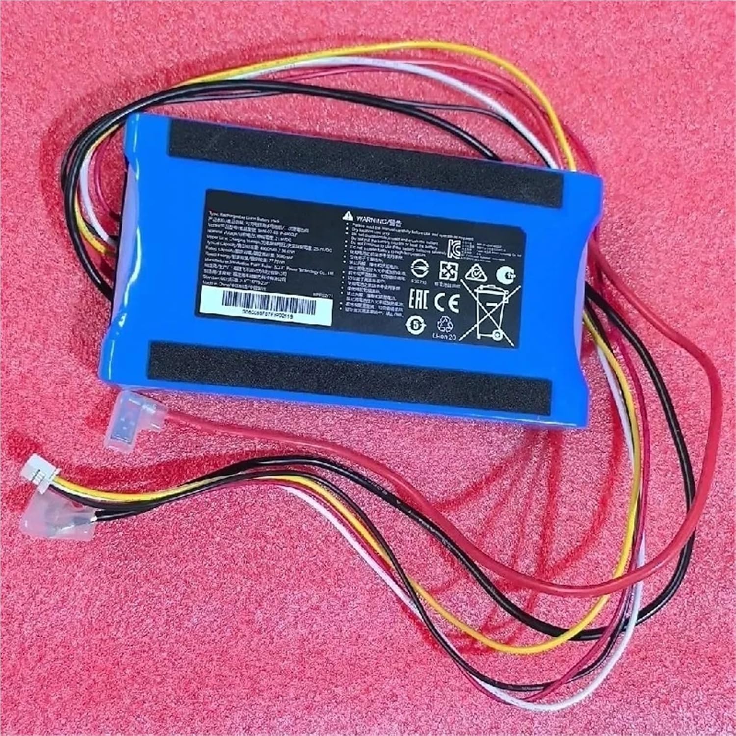 4000mAh 21.6V BRR-07-6S1P-4000LF Battery，Compatible For Roborock， A20 A20Pro A20 Air Vacuum Cleaner Rechargeable Battery