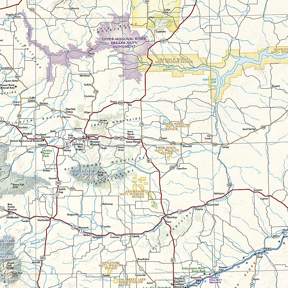 United States, Rocky Mountains Map (National Geographic Adventure Map, 3120) - Image 3