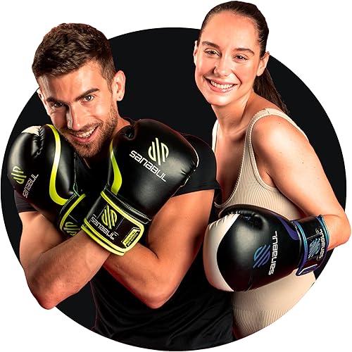 Miniatura 9 de Sanabul Essential - Guantes de gel para boxeo kickboxing costal de box