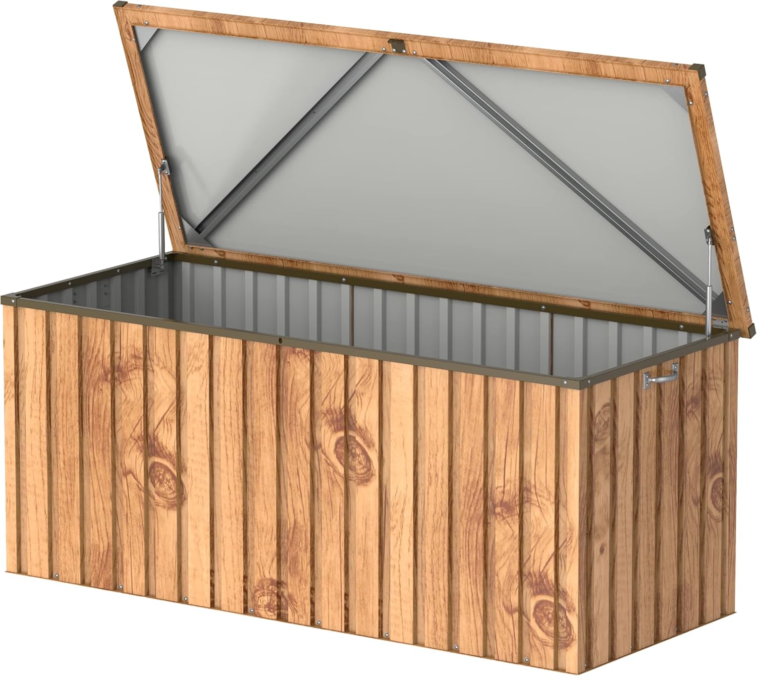 Ինտերիեր view of the Duramax DH 1.7 storage box with lid open