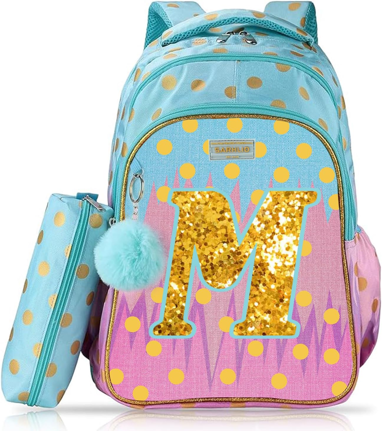 Kids Backpack with Pencil Case, Glitter Galaxy Ecuador Ubuy