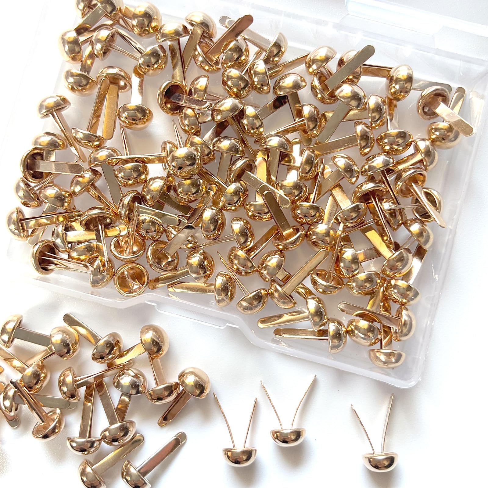 Amazon.co.jp: TANOKOX 割りピン 割ピン 6mm×10mm 約120個 コラージュ素材 手帳デコ ジャンクジャーナル ...
