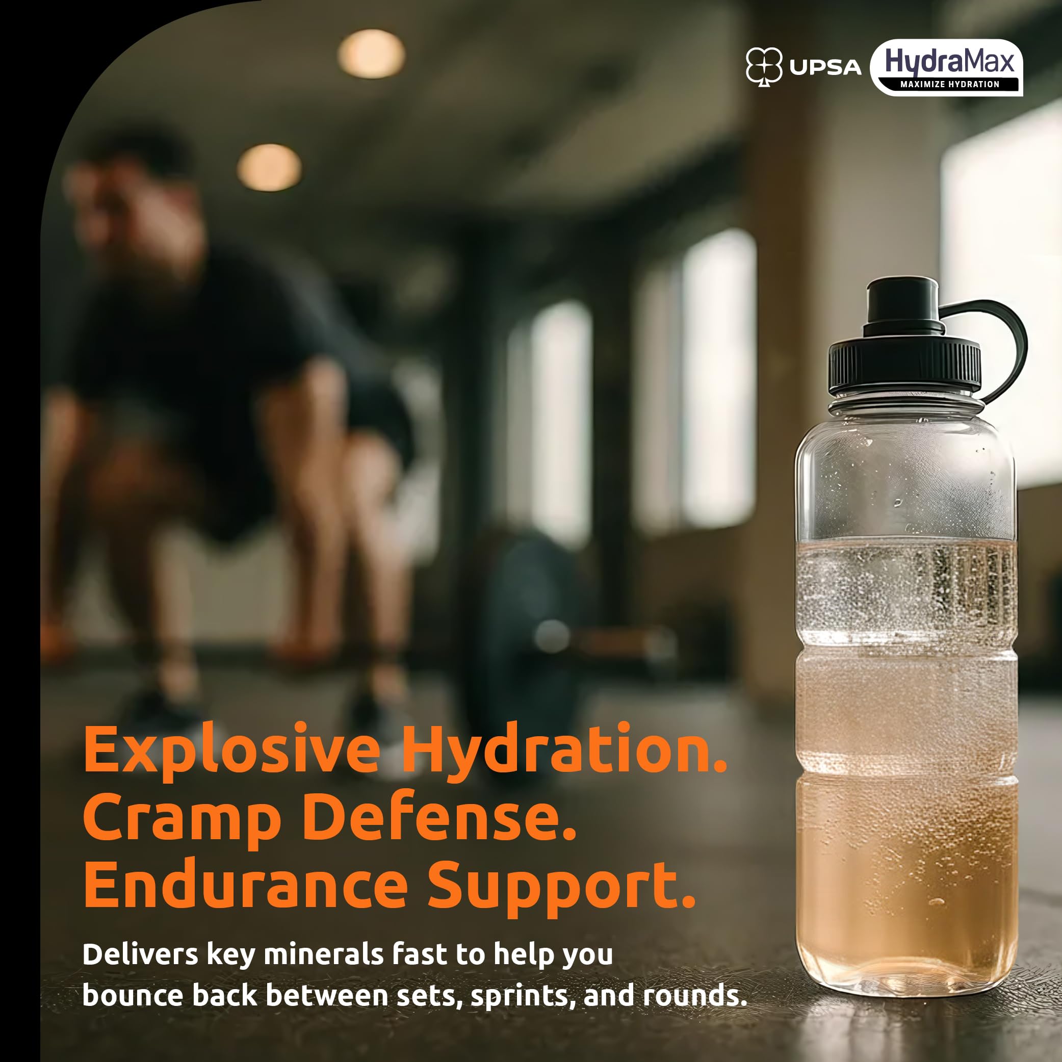 UPSA HydraMax Sport Electrolyte Hydration Tablets, Orange, 16 Count — Amazon image 6