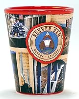 Vista 4 de Hoover Dam Arizona Nevada Scrapbook - Vaso de chupito
