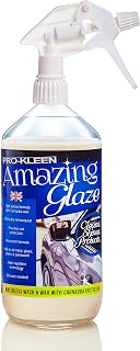 Pro-Kleen Amazing Glaze Waterless Wash & Wax with Carnauba | Cleans, Shines & Protects Your Car | Reveals a Polished, Showroom Shine (Single Pack - 1L)