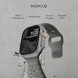 Amazon.com: Nomad Sport Band - 45mm | Coastal Rock Green