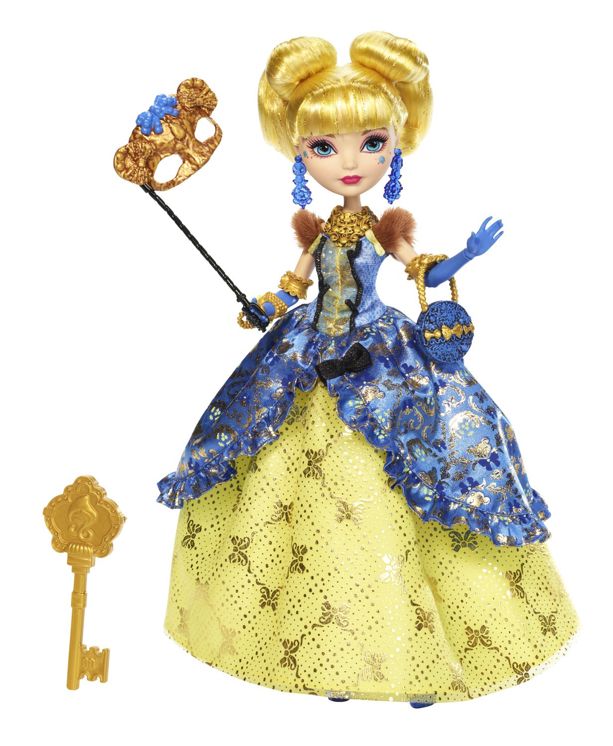 Muñeca Ever After High Blondie Lockes, Edición Gran Coronación Con Vestido Y Accesorios