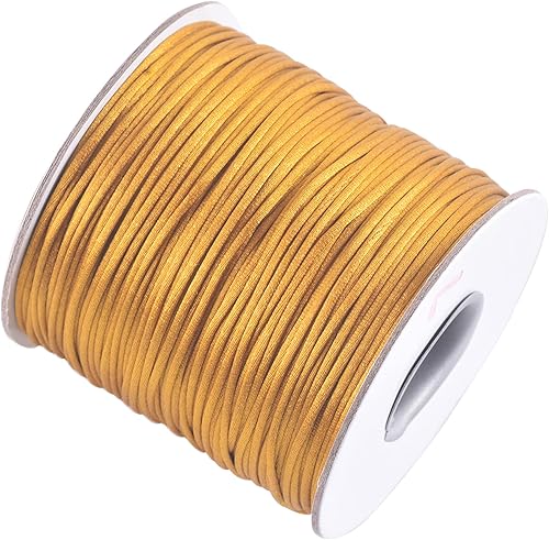 Vista 187 de KONMAY - Cuerda de nailon para hacer manualidades tipo bisutería, macramé o crochet, joyería, nudos chinos, Kumihimo, disponible en varios tamaños