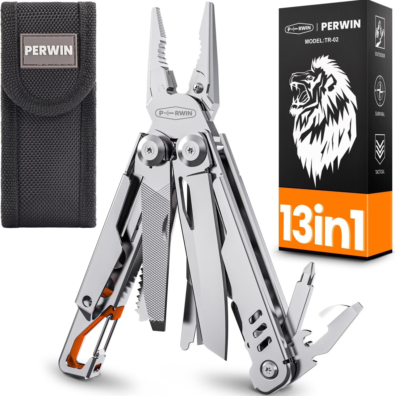 THE FRONT Multitool 19 in 1 Multitools Pliers with Detachable Scissors