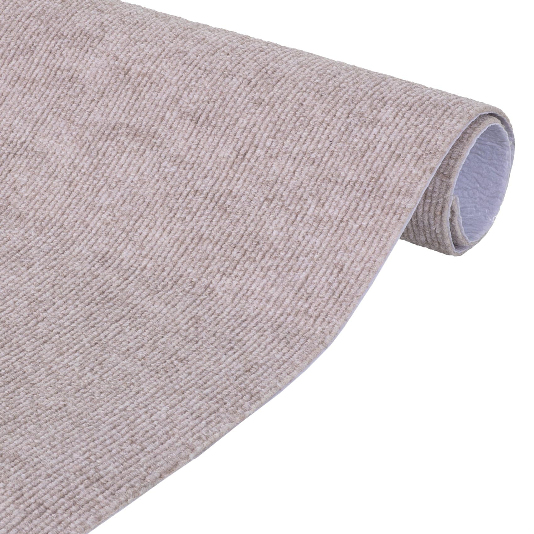 ANRO Tapis de sol autocollant antidérapant 500x100 cm Beige