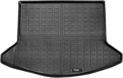 Miniatura 8 de Yonugli Alfombrillas para piso de 2 filas y maletero compatibles con Mazda CX-5 2017-2022 2023, alfombrilla de protección de goma impermeable TPE