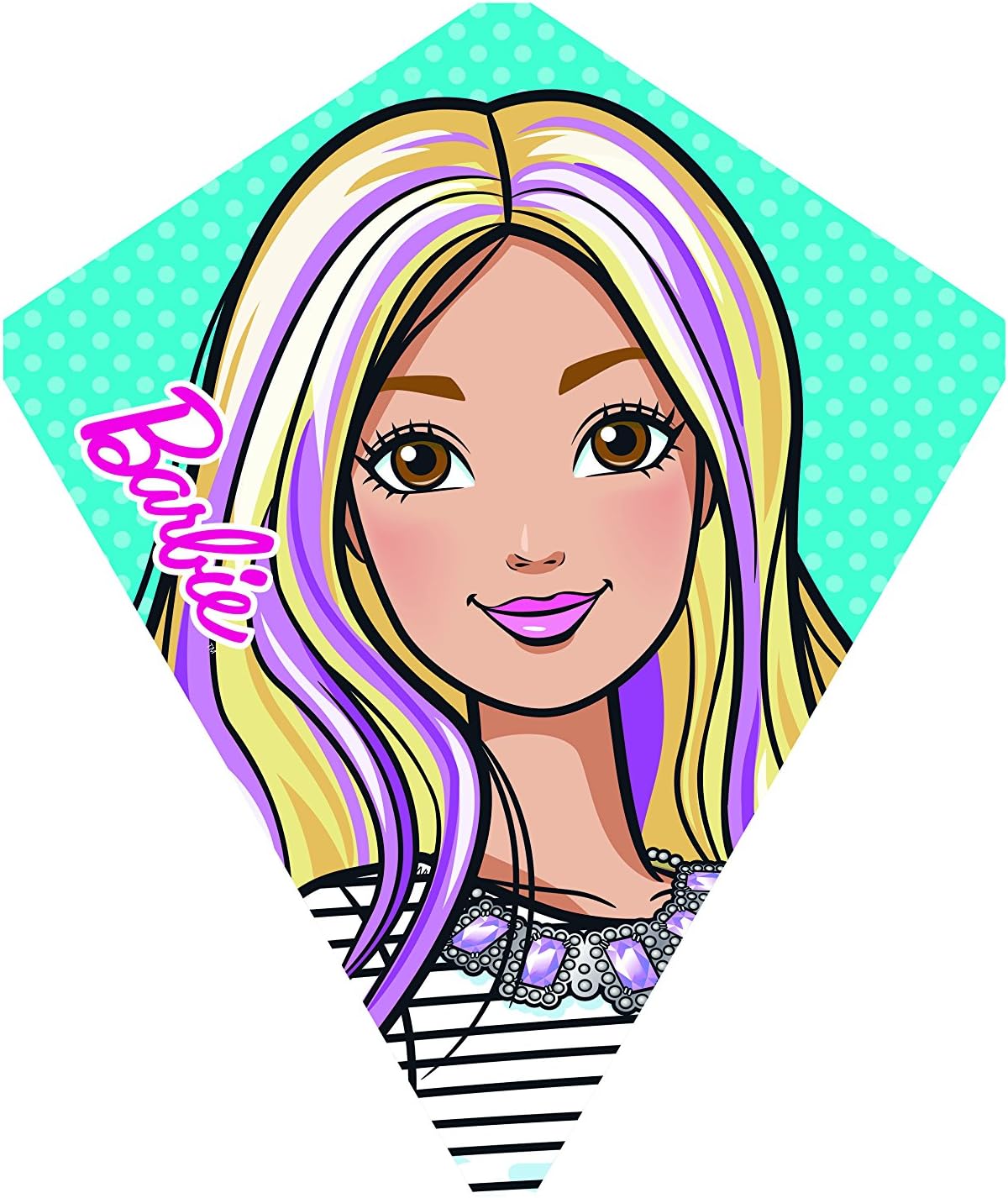 G’z Flip Flop Barbie Reversible Poly Diamond Kite (Set of 2 Kites)
