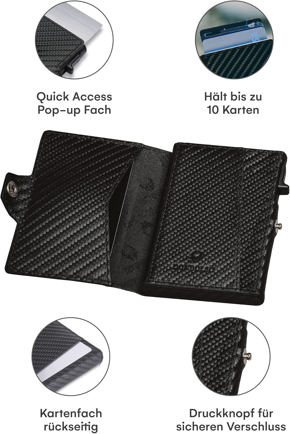 Pénztárca méretei és részletei