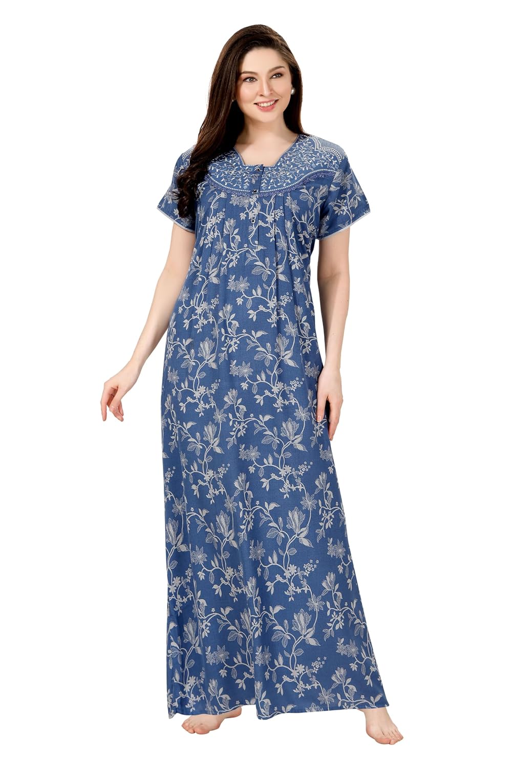 Soulemo Women's Printed Alpine Nighty 1657 - Review, Price and Buying Guide