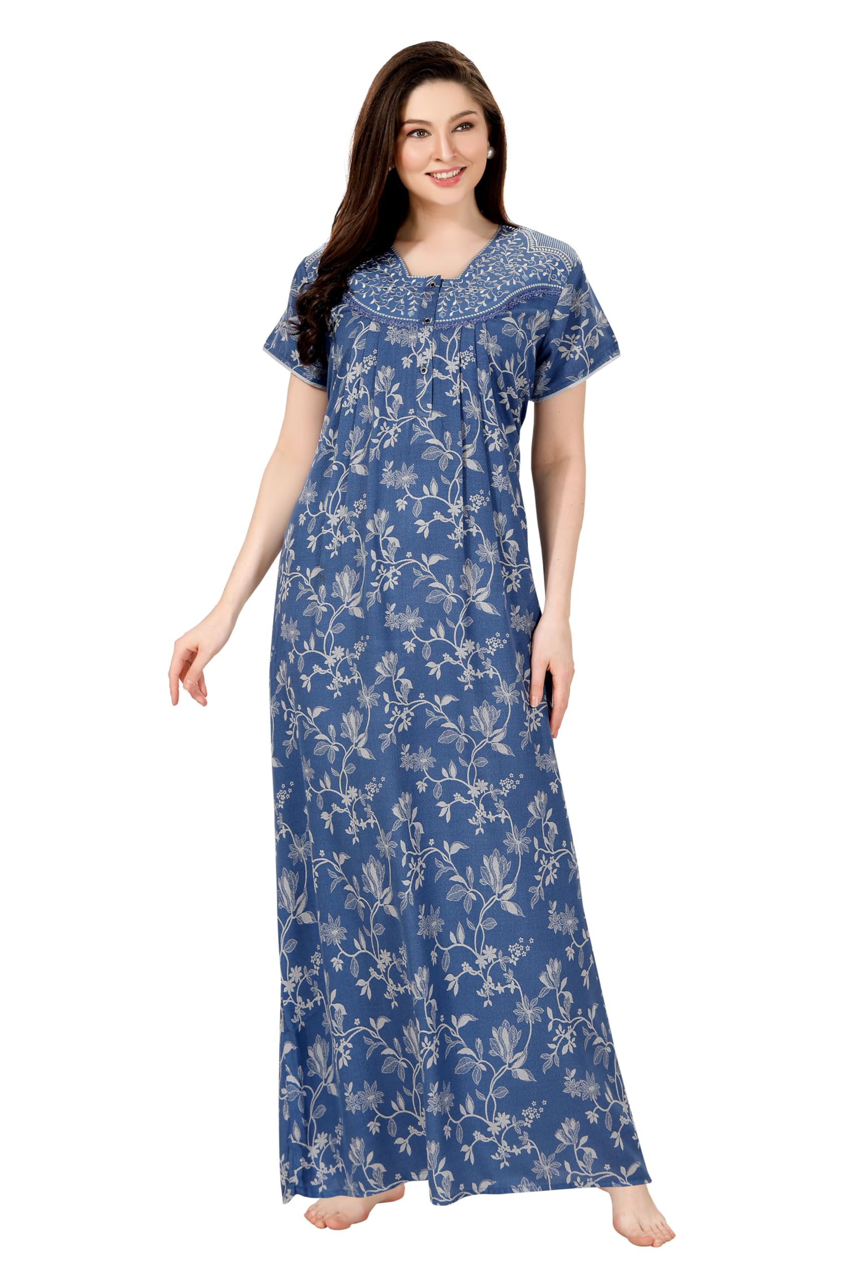 Soulemo Women's Printed Alpine Nighty 1657